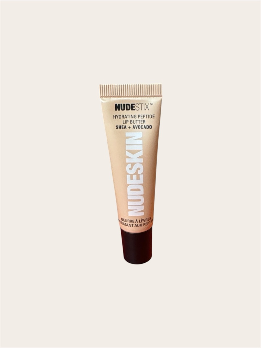 NUDESTIX Hydrating Peptide Lip Butter Shea + Avocado Mini Lip Treatment